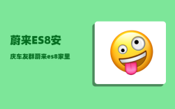 蔚来ES8安庆车友群_蔚来es8家里怎么充电