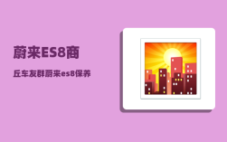 蔚来ES8商丘车友群_蔚来es8保养项目和费用