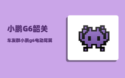 小鹏G6韶关车友群_小鹏g6电动尾翼有必要吗