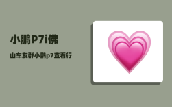 小鹏P7i佛山车友群_小鹏p7查看行车轨迹