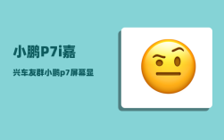 小鹏P7i嘉兴车友群_小鹏p7屏幕显示一条红线是什么情况