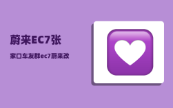 蔚来EC7张家口车友群_ec7蔚来改款出来了吗