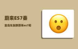 蔚来ES7秦皇岛车友群_蔚来es7和ec7哪个值得购买