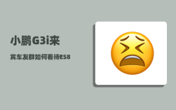 小鹏G3i来宾车友群_如何看待ES8和蔚来品牌