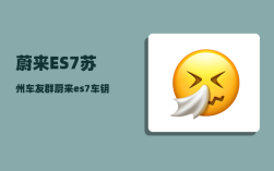 蔚来ES7苏州车友群_蔚来es7车钥匙怎么充电