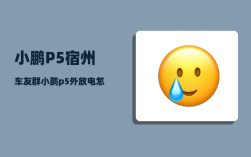 小鹏P5宿州车友群_小鹏p5外放电怎么使用