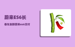 蔚来ES6长春车友群_蔚来es6交付要多久