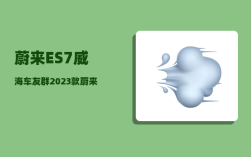 蔚来ES7威海车友群_2023款蔚来es7和es6的区别
