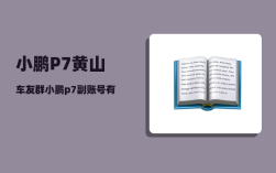 小鹏P7黄山车友群_小鹏p7副账号有定位吗