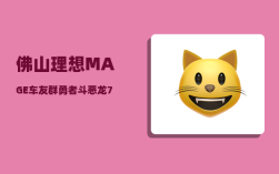 佛山理想MAGE车友群_勇者斗恶龙7哪些角色可以用到最后