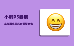 小鹏P5娄底车友群_小鹏怎么调整充电比例