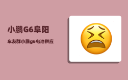 小鹏G6阜阳车友群_小鹏g6电池供应商
