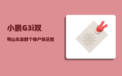 小鹏G3i双鸭山车友群_个体户你还能撑多久了