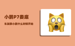 小鹏P7娄底车友群_小鹏什么时候开始做车的
