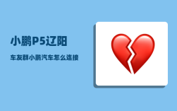 小鹏P5辽阳车友群_小鹏汽车怎么连接wifi