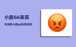 小鹏G6来宾车友群_小鹏g6锁单还能改配置吗