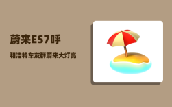 蔚来ES7呼和浩特车友群_蔚来大灯亮不亮