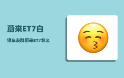 蔚来ET7白银车友群_蔚来ET7怎么熄火