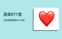 蔚来ET7营口车友群_蔚来et7卖不动