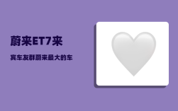 蔚来ET7来宾车友群_蔚来最大的车