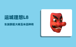 运城理想L8车友群_超大棒玉米品种有哪些