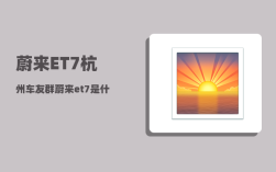 蔚来ET7杭州车友群_蔚来et7是什么牌子的音响