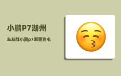 小鹏P7湖州车友群_小鹏p7哪里查电池容量