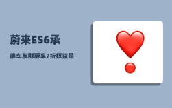 蔚来ES6承德车友群_蔚来7折权益是真的吗