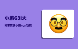 小鹏G3i大同车友群_小鹏ngp功能是终身的吗