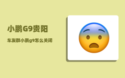 小鹏G9贵阳车友群_小鹏g9怎么关闭电源