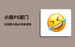 小鹏P5厦门车友群_小鹏p5终身质保有公里限制吗