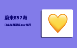 蔚来ES7海口车友群_蔚来es7售后服务费用