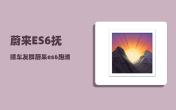 蔚来ES6抚顺车友群_蔚来es6跑滴滴划算吗