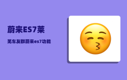 蔚来ES7莱芜车友群_蔚来es7功能介绍