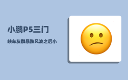 小鹏P5三门峡车友群_暴跌风波之后小鹏调整了什么