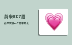 蔚来EC7眉山车友群_ec7蔚来怎么连接AUX