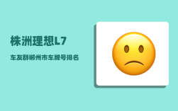 株洲理想L7车友群_郴州市车牌号排名
