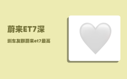 蔚来ET7深圳车友群_蔚来et7最高速度