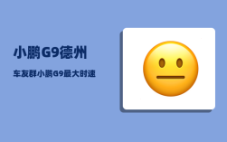 小鹏G9德州车友群_小鹏G9最大时速