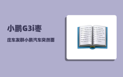 小鹏G3i枣庄车友群_小鹏汽车突然面临死亡的危机