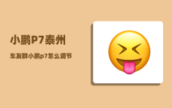 小鹏P7泰州车友群_小鹏p7怎么调节电量百分比
