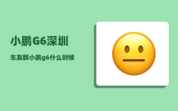 小鹏G6深圳车友群_小鹏g6什么时候公布售价