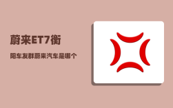 蔚来ET7衡阳车友群_蔚来汽车是哪个国家的