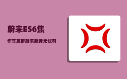 蔚来ES6焦作车友群_蔚来服务无忧有什么服务