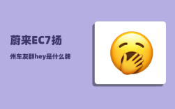 蔚来EC7扬州车友群_hey是什么牌子