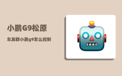小鹏G9松原车友群_小鹏g9怎么控制喇叭升降