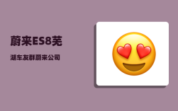 蔚来ES8芜湖车友群_蔚来公司