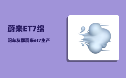 蔚来ET7绵阳车友群_蔚来et7生产时间