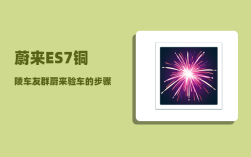 蔚来ES7铜陵车友群_蔚来验车的步骤