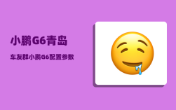 小鹏G6青岛车友群_小鹏G6配置参数